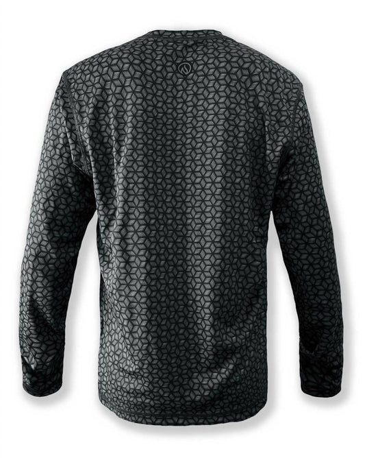 Inknburn - Men's Woven Carbon Fiber Long Sleeve Tech Shirt