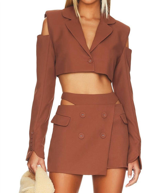 For Love & Lemons - Alysa Crop Blazer