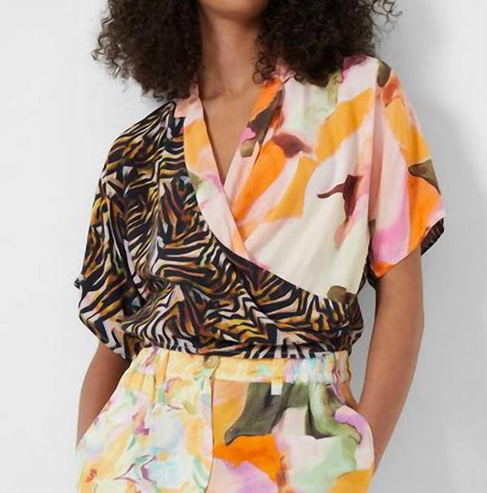 French Connection - Isadora Delphine Wrap Shirt