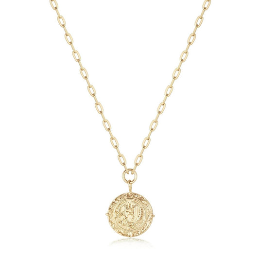 Eklexic - Women's Coin Pendant Necklace