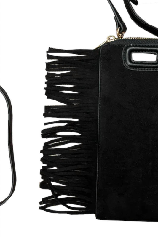 Ahdorned - Women's Claire Suede Fringe Phone Case