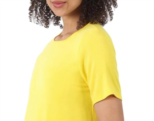 Zenana - Modal Round Neck Short Sleeve Top Plus