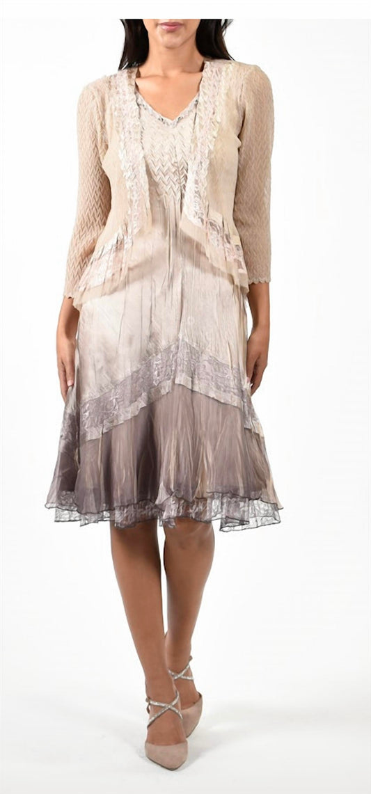 Komarov - Jacket With Midi Dress Set