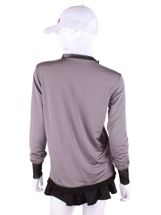 Love Love Tennis - Women's Long Sleeve Very Vee Tee