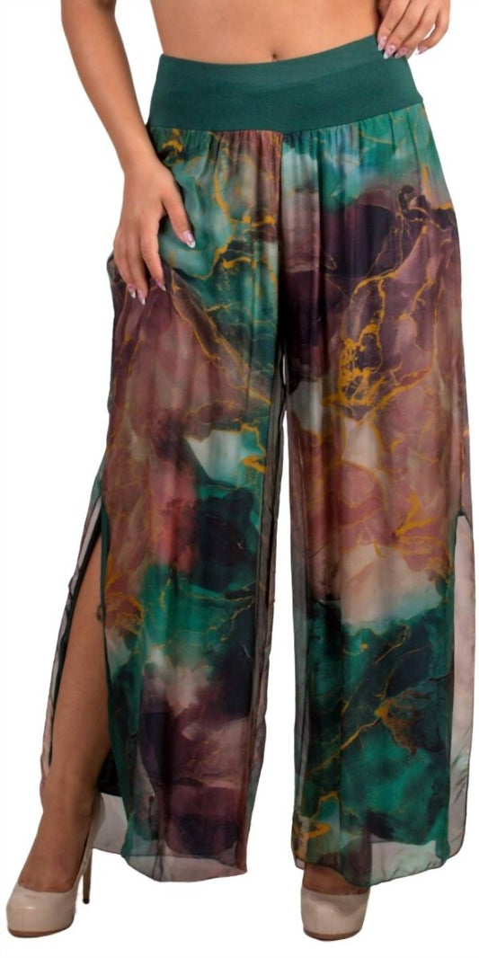 Gigi Moda - Jasmin Tempesta Slit Wide Leg Pants