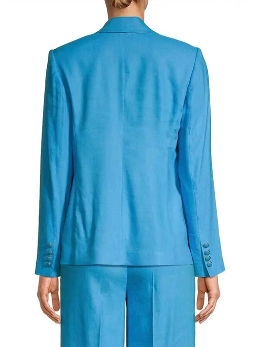 Avery Linen Blazer