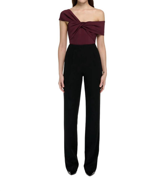 Roland Mouret - Assymetric stretch cady top