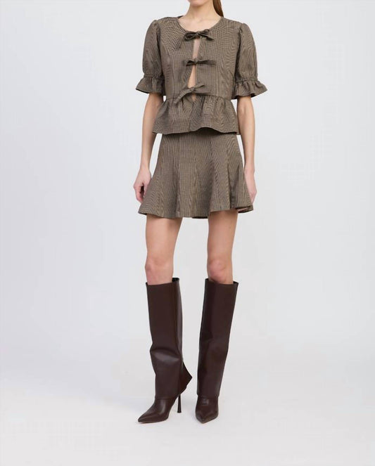 En Saison - Aubrielle Mini Skirt