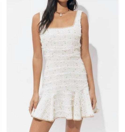 Adelyn Rae - salina tweed mini dress