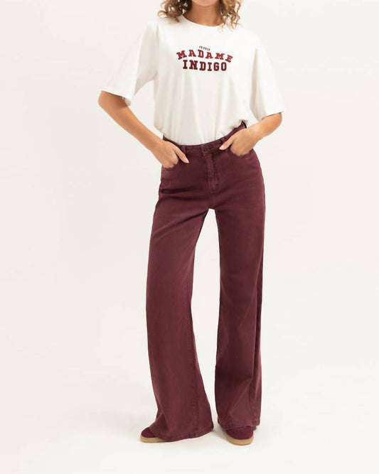 Florez - Madame Indigo Tee