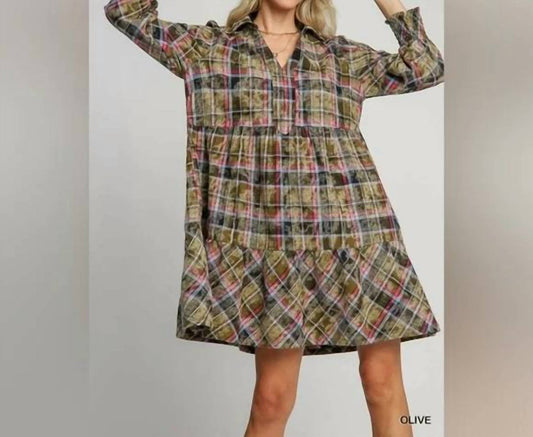 Umgee - Collared Mini Dress