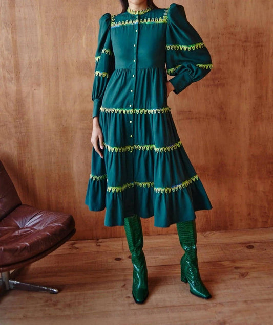 Celia B - Hasu Tiered Midi Dress