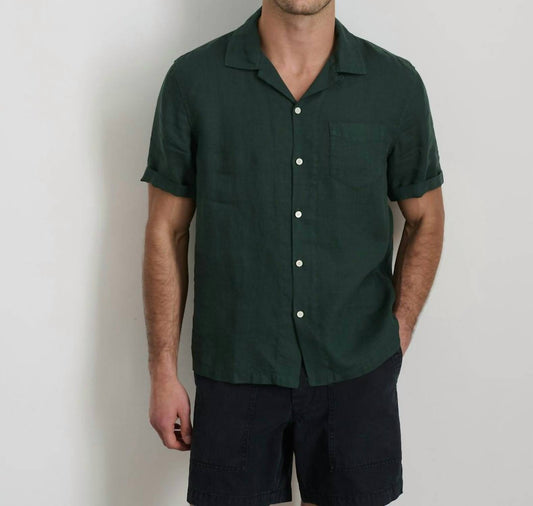 Alex Mill - Camp Short Sleeve Linen Shirt