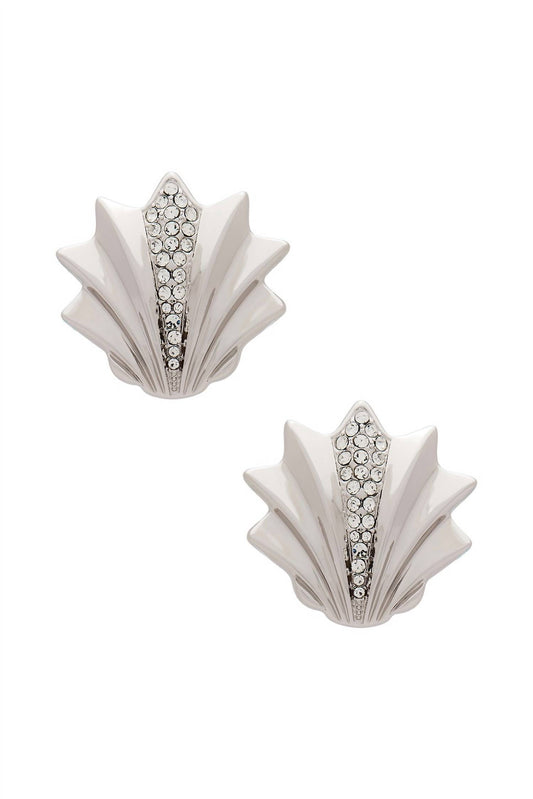 Julietta - Women's Metal Shell Earrings