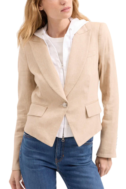 Veronica Beard - Hosanna Linen Dickey Jacket