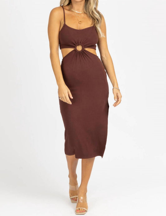 O-RING LENNON MIDI DRESS