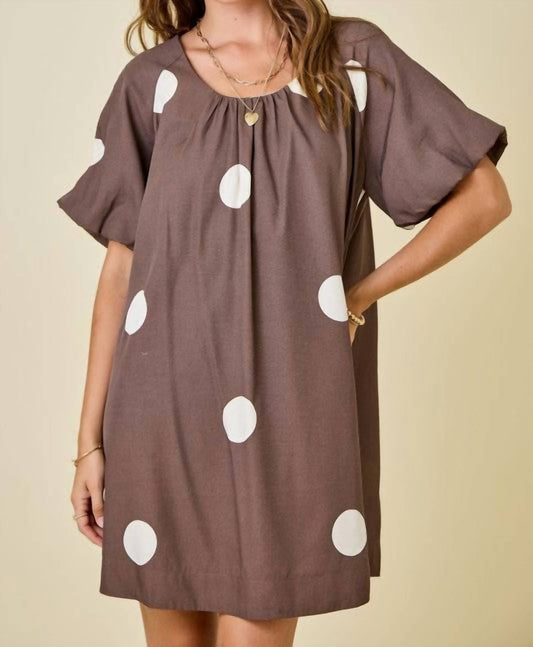 Day + Moon - Polka Dot Mini Dress