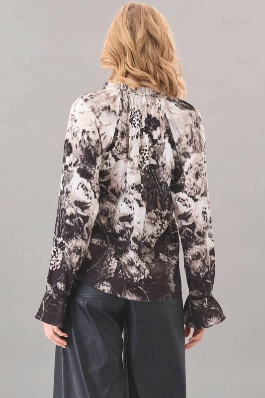 Lola & Sophie - Pixel Roses Liz Top