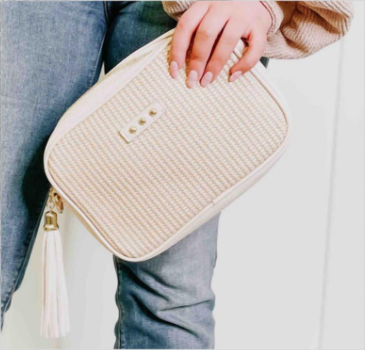 Pretty Simple - Silvia Straw Camera Bag