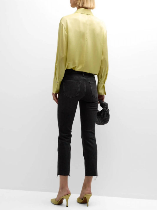 Frame - Le High Straight Released Hem Jeans