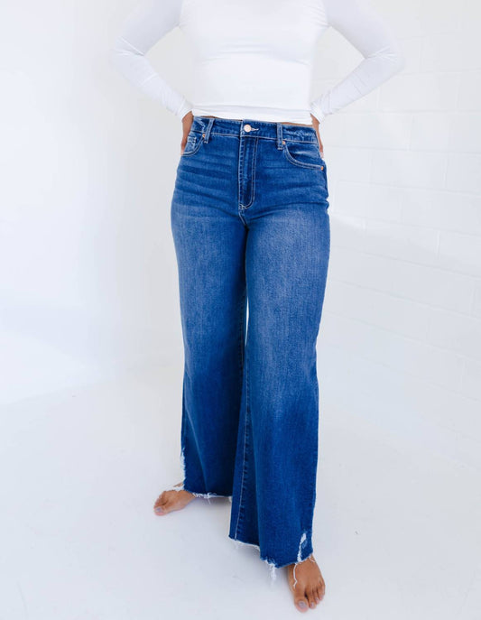 Dear John Denim - Women's Fiona High Rise Wide Leg Jeans