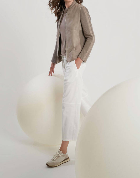 Purotatto - Suede And Knit Jacket