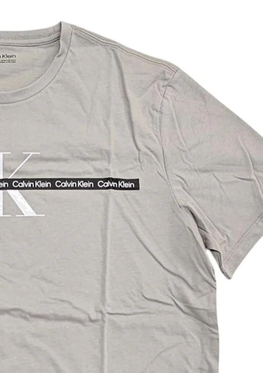 Calvin Klein - Men's Logo Stripe T-shirt