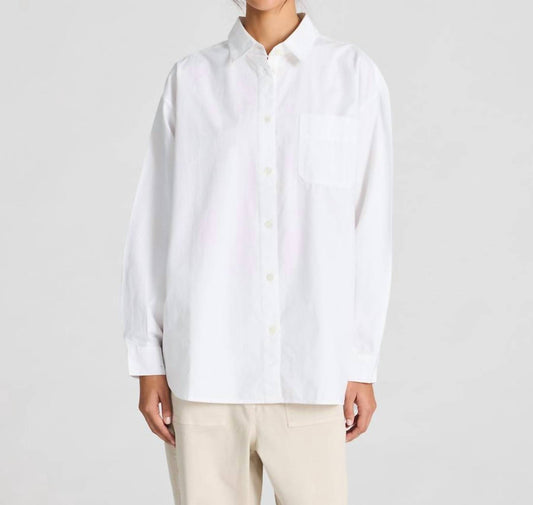 Astrid - Poplin Button Down Shirt
