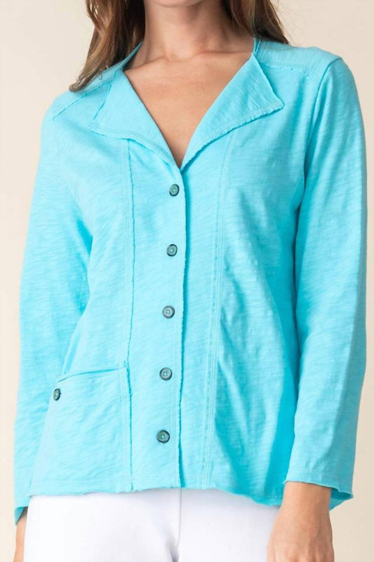 Habitat - Cotton Pebble Rolled Edge Cardigan