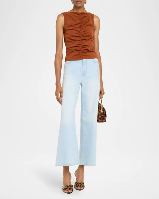 Frame - Ruched Sleeveless Top