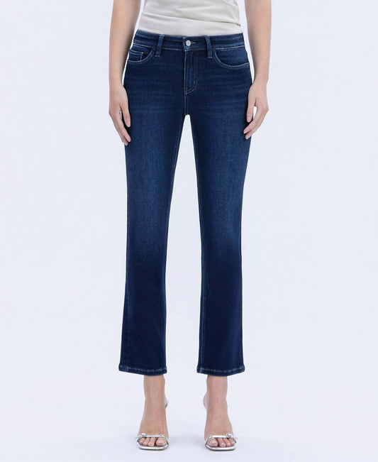 Vervet By Flying Monkey - Midrise Ankle Slim Straight Jeans