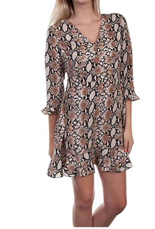 Scully - Python Print Dress