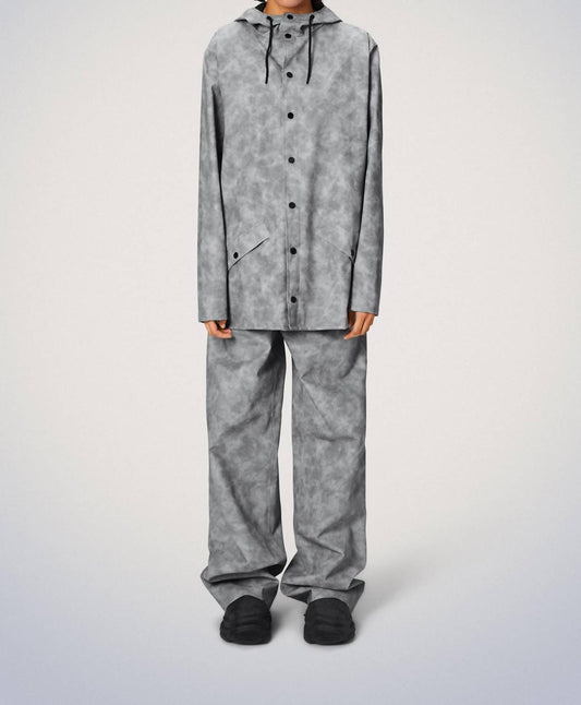 Rains - Snap Closure Raincoat Jacket