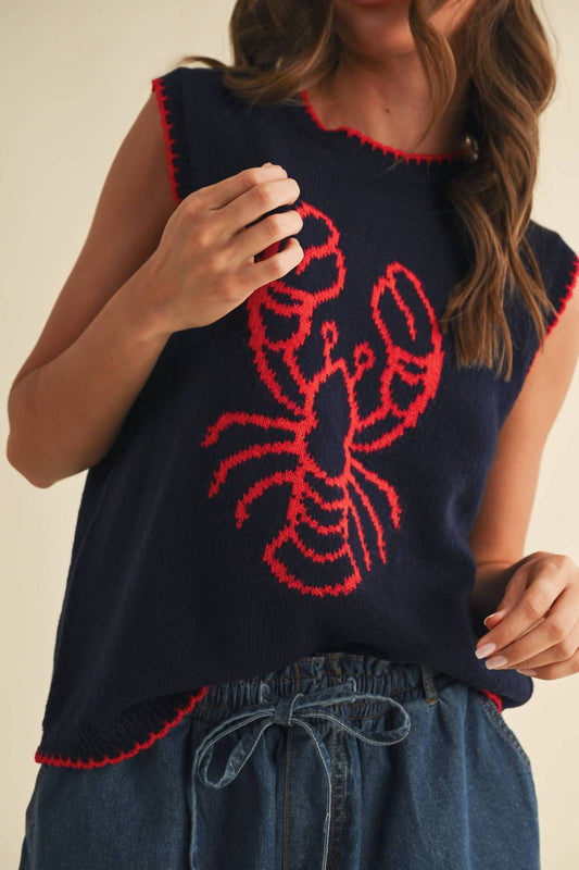 Klesis - Lobster Knit Top