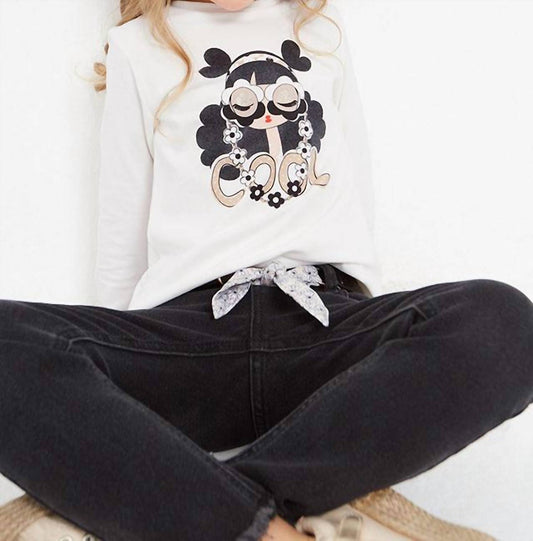 Mayoral - Studded Raw Hem Skinny Jean