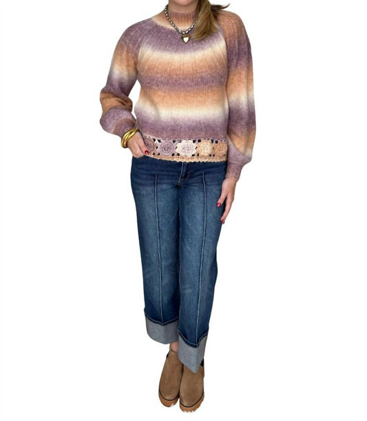 Current Air - MOCK NECK SWEATER