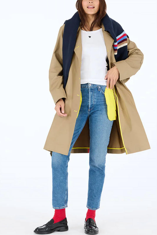 Kerri Rosenthal - Classic Double Breasted Trench Coat