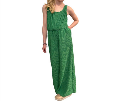 Erge - Girls Sleeveless Jumpsuit