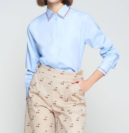 Vilagallo - Isa Embroidered Shirt