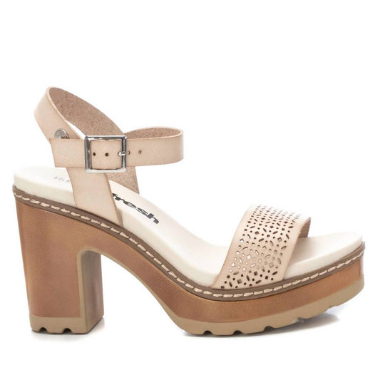 Xti - Women's Casual Heeled Platform Sandals