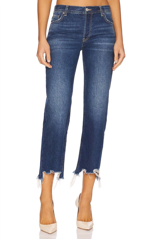 Free People - MAGGIE MID RISE STRAIGHT JEANS