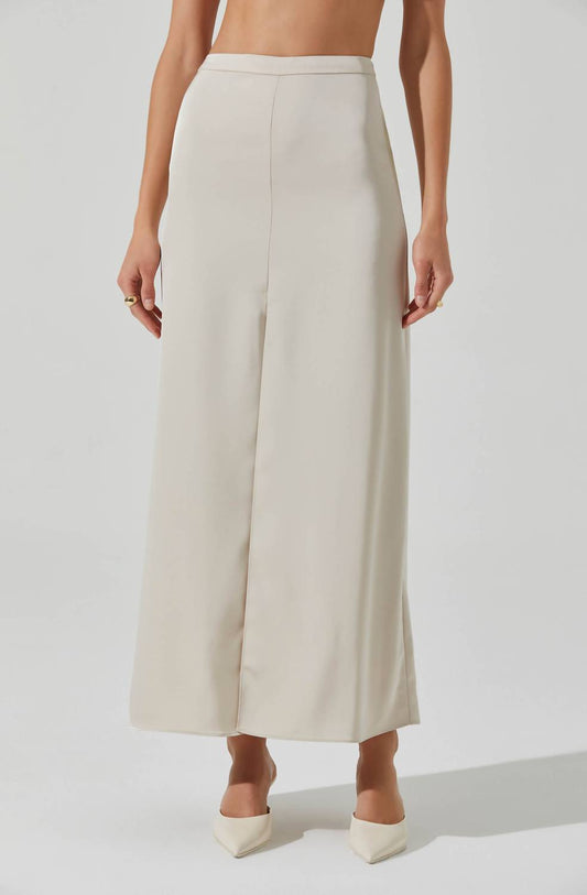 Astr - Vitella Satin Maxi Skirt