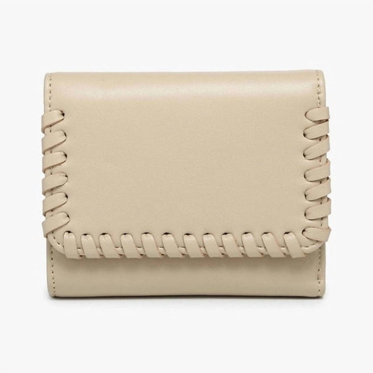 Jen & Co. - Women's Logan Whipstitch Trifold Wallet