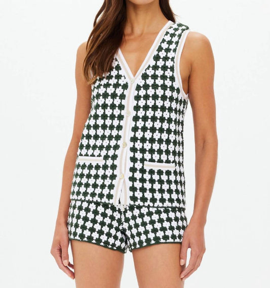 The Upside - Portobello Watson Crochet Vest