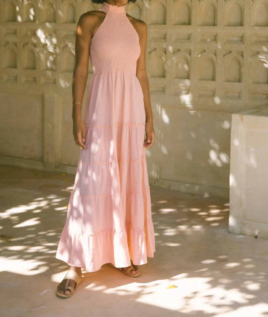 Phie Collective - Brushed Cotton Long Halter Dress