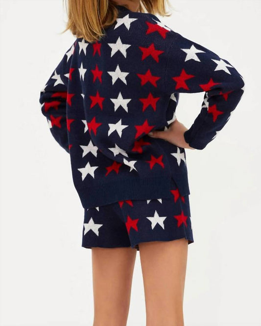 Beach Riot - Tween Little Callie Sweater - blue - clothing - cotton