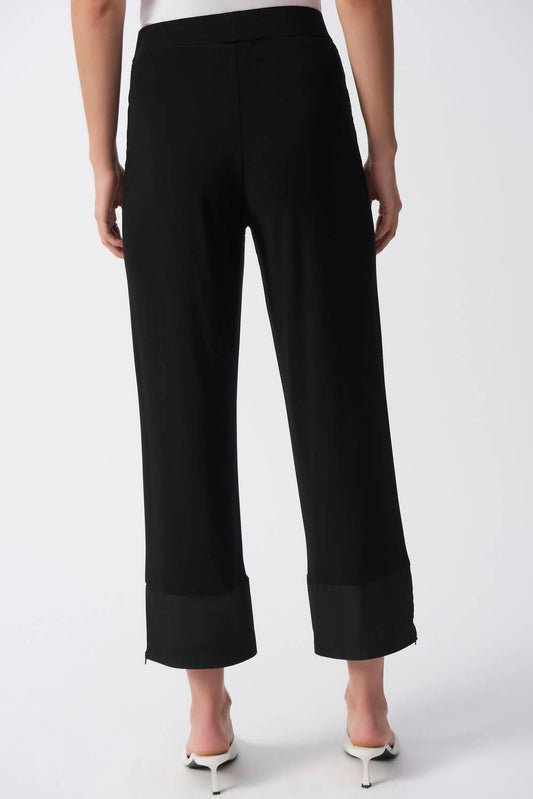 Joseph Ribkoff - Relaxed Mid-rise Cropped Pant