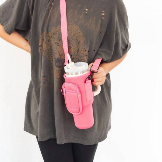 Pretty Simple - Hydration Harness Crossbody Tumbler Holder