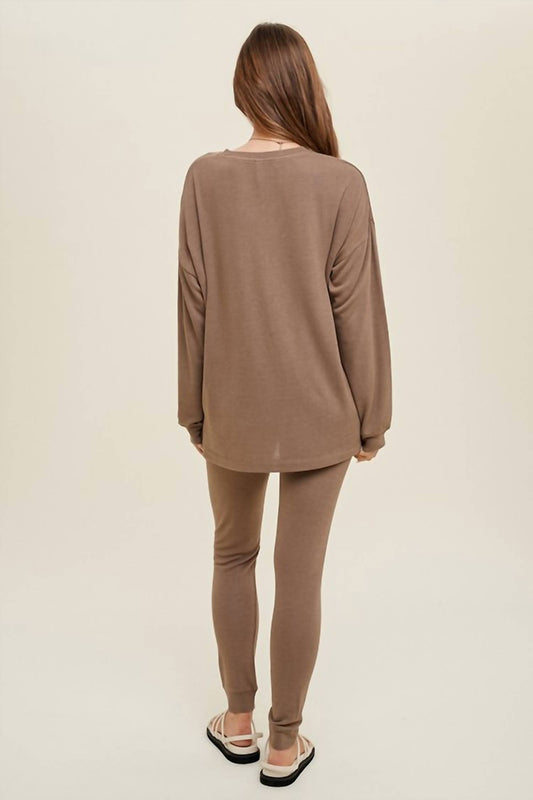 Wishlist - Two Piece Comfy Slub Set