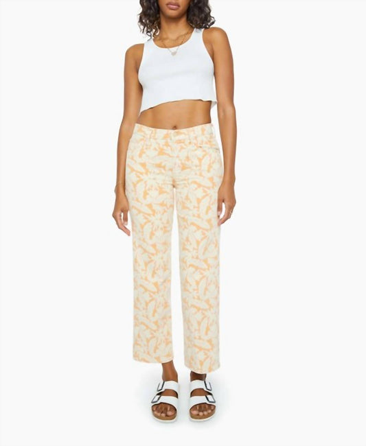 Mother - Mid Rise Rambler Zip Ankle Pants